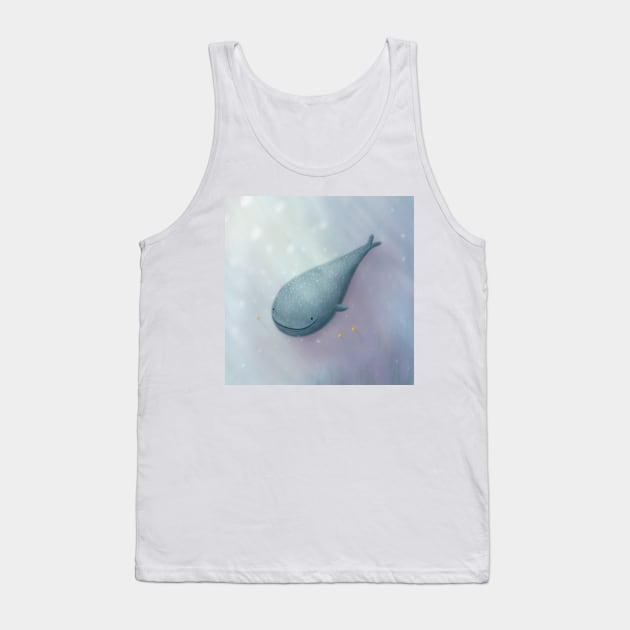 Happy Whale Shark Tank Top by Sophie Corrigan